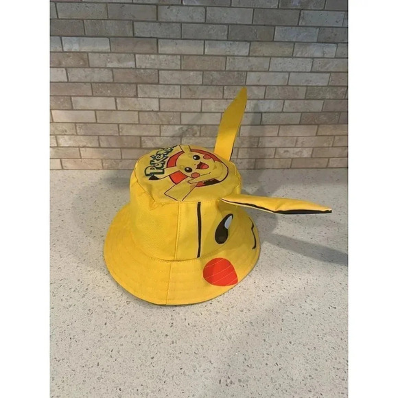 Rare "Pokemon" Bucket Hat - Detective Pikachu‎ bz - Picture 3 of 6